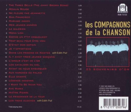 Les Compagnons de la chanson - Les trois cloches (The Three Bells) - Zortam Music