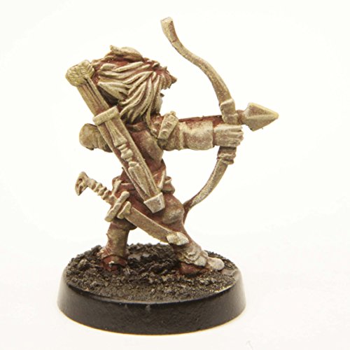 Stonehaven Gnome Archer Miniature Figure for 28mm Table Top Wargames - Made in USA