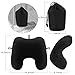 OlymFits Travel Pillow Black Parent (Black)