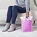 Hallmark Medium Gift Bag for Birthdays, Baby Showers, Bridal Showers or Any Occasion (Pink-on-Pink Duotone)