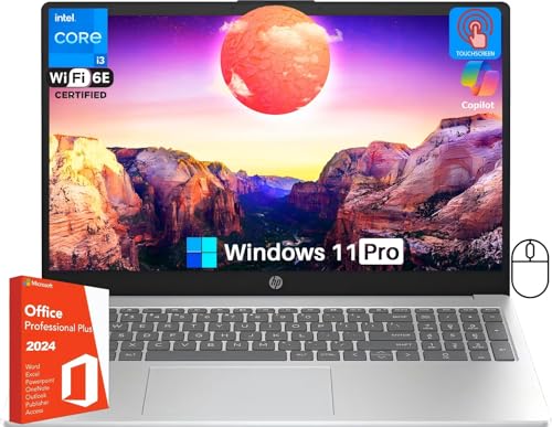 HP 15.6" Touchscreen Business Laptop Computer