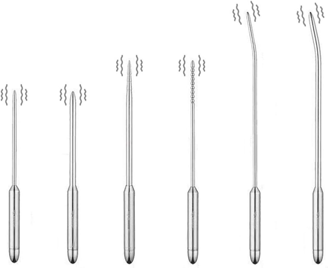 Vibreator Electrico New 6 Size Choose Metal Urethral Stick Vibreator Stainless Steel Vibration Male Catheter s Novelty Toy Man E,Vibreators Met Afstandbediening Women Wand