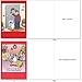 NobleWorks Variety Pack of 10 Christmas Greeting Cards with Envelopes, Adult Cartoon, Humor Holiday Assortment for Men and Women - Traces of Nuts A1250