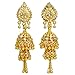Banithani Ethnic Traditional Indian Gold Plated Jhumka Earring Bollywood Jewelry Gift For Her