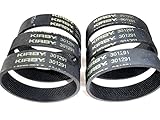 Kirby 6 301291 Vacuum Cleaner Belts Fits Systems Made After 1970, Bacl&Yellow