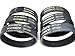 Kirby 6 301291 Vacuum Cleaner Belts Fits Systems Made After 1970, Bacl&Yellow primary