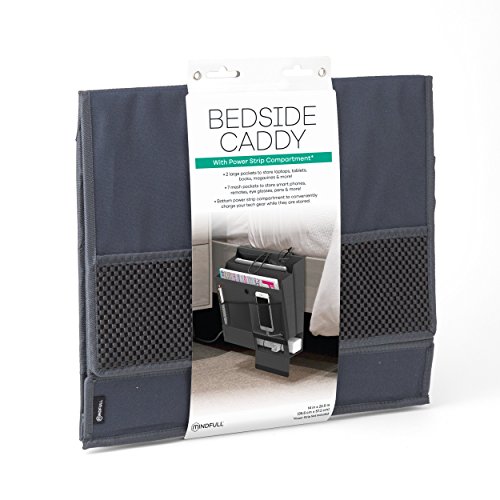 Mindfull Bedside Storage Pockets Compartment