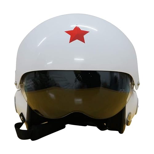 China PLA Air Force MIG Jet Fighter Pilot Helmet Tk11 Replica