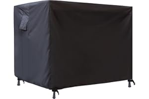 RedSwing 3 Seater Outdoor Swing Cover, Waterproof Patio Swing Canopy with UV Protection, All-Weather Furniture Cover for Porch Swings, Hammocks and Glider Chairs (Fits Most 50-60" Swings)