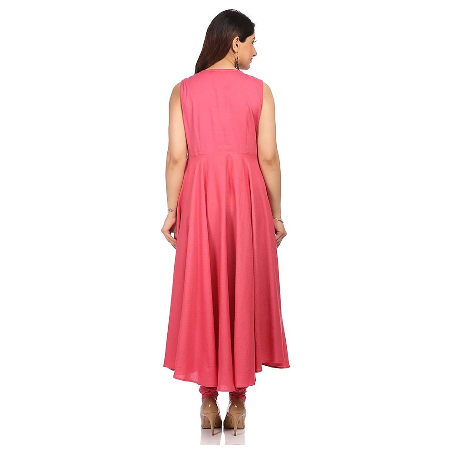 biba women's asymmetrical hemline salwar suit