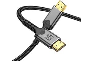 DERSUR 16K HD 2.2 Cable 3.3FT, 80Gbps Certified Ultra High Speed 16K@60Hz 8K@120Hz 4K@480Hz HD Cord Support HDR, HDCP DSC 1.2a, Compatible FreeSync G-Sync Gaming Monitor 4090 7900xtx