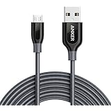 Anker PowerLine+ Micro USB (10ft) The Premium Durable Cable [Double Braided Nylon] for Samsung, Nexus, LG, Motorola, Android Smartphones and More