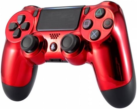 chrome red ps4 controller