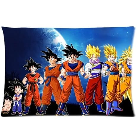ChenDan Anime Dragon Ball Z Kopfkissen Custom Kissenbezug 50,8 x 76,2 cm Zwei Seiten