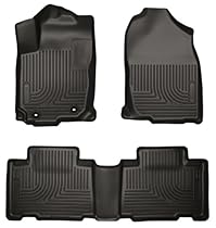Husky Liners 98971 WeatherBeater Black Front and 2nd Seat Floor Liner