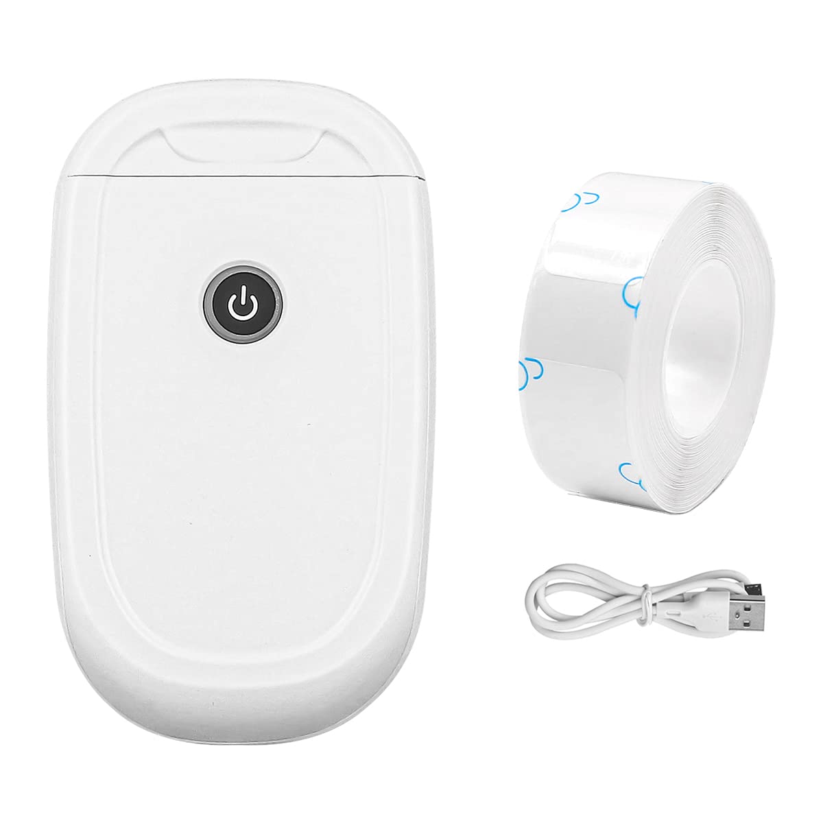 WANGCL Label Maker Machine with Tape D110 Portable Bluetooth Label Printer for Storage Shipping Barcode Mailing etc Sticker Maker with Multiple Templates