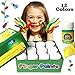 Washable Finger Paint for Kids, Non-Toxic Paints for Toddlers 12 Colors Kids Finger paints for Art, School Supplies