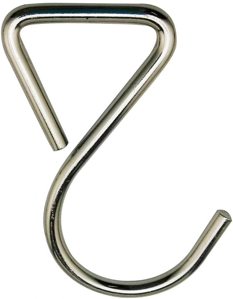 Generic. Metal Galvanized Steel SHooks 0.95" Triangle