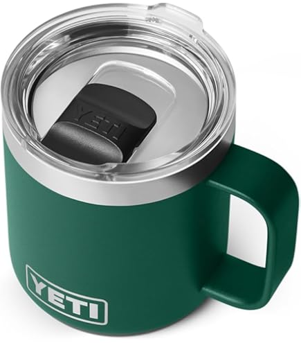 Amazon.com: YETI Rambler 10 oz Ceramic Lined Stackable Mug