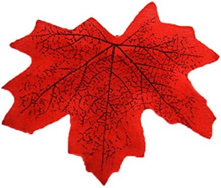 FOWERETF Home 100 Pcs Assorted Mixed Fall Colored Artificial Maple Leaves For Weddings Events And ting A3