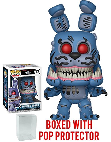 Funko Pop! Books: Five Nights at Freddy's The Twisted Ones - Twisted Bonnie Vinyl Figure (Bundled with Pop Box Protector Case)