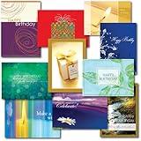 Ten Contemporary Design Birthday Card Assortment, 30 Birthday Cards & 31 Envelopes