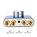 DROK Dual Channel Bluetooth Amp Board, Bluetooth Amplifier,50W+50W Bluetooth Speaker Stereo Audio Amplifier Receiver Home, DC12V/24V Wireless Ampli Module with DC12V 5A US-type Power supply Adapterthumb 2