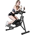 BIGTREE Fitness Ab Machine, Core & Abdominal Workout Equipment Sports Strength Training Adjustable Height on Neck, Leg, Thighs, Buttocks, Back Stress Training for Gym Home Fitness Body Exercise