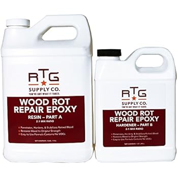 Bondo rotted wood restorer