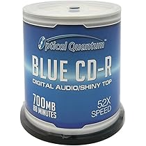 52x Recordable Media Discs Vinpower Digital Logo Top Blue AZO CD-R 700MB 52X Recordable Media Blank Cds For Burning Music - View #8