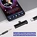 USB C to 3.5mm Headphone Adapter with Fast Charging Compatible for Pixel 4 3 3XL 2 2XL, Galaxy Note 10/10+, iPad pro 2018, HTC, Essential Phone,Xiaomi and More USB C Devices (Black)thumb 1