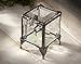 Clear Beveled Glass Jewelry Box Decorative Keepsake with Hinged Lid - J Devlin Box 153