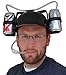 Fairly Odd Novelties Beer Soda Guzzler Helmet Drinking Party Hat, Black, One Size, (FON-10117)
