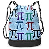 Zhangyi Pi Pi Math Drawstring Backpack Sports Gym