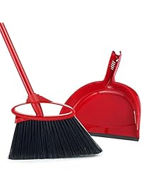 O-Cedar Angler Angle Broom With Dust Pan