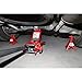 Strongway Double-Locking Jack Stands - Pair, 3-Ton Capacity, 11 1/4in.-16 3/4in. Lift Range