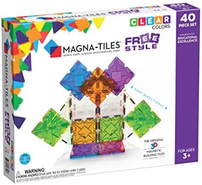 Magna-Tiles 18840 40 Piece Freestyle 