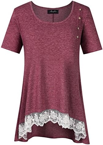 womens plus size red tops