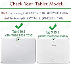 AFesar Galaxy Tab 3 10.1 Model GT-P5200 P5210 Cover