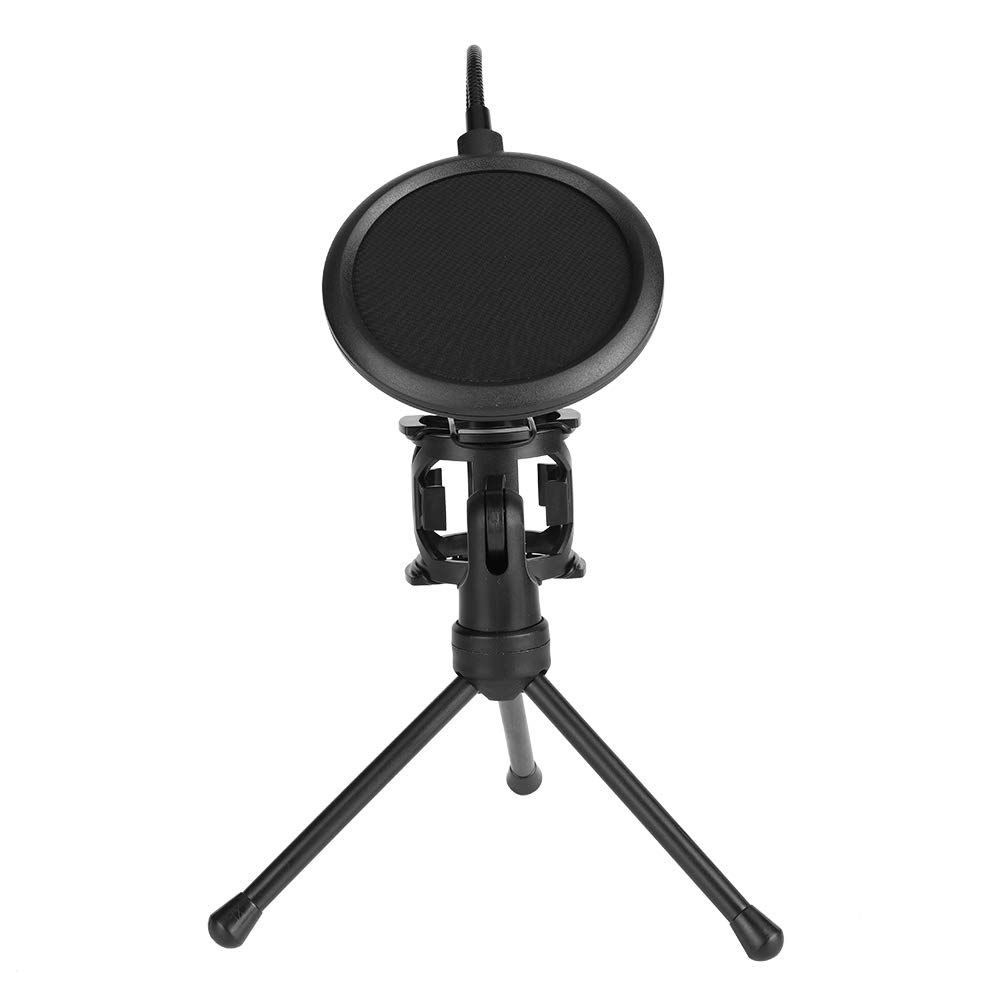 fasient Filter Bracket Stand Desktop Microphone Stand, Microphone Stand, Mic Stand Mic Shock Mount Stand Audio Recording Studio for Broadcasting Studio