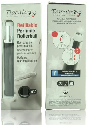 Travalo TOUCH BLACK ROLLERBALL 0.17 oz Atomizer Unisex New in Box