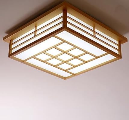 madera tatami luz luz luz led cuadrado