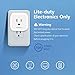 VOCOlinc Smart Outlet Works with Apple HomeKit Alexa and Google Assistant No Hub required 2.4GHz Wifi(2Pack)