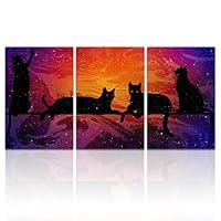 3 Piece Canvas Wall Art Beautiful Scenery Canvas Prints Home Artwork Decoration for Living Room,Bedroom - 16