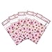 Poly Mailers Roses Designer Mailers Pink Shipping Envelopes Boutique Custom Bags #SmileMail (6x9)