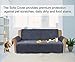 Homluxe Premium Pet Couch Covers Slip-Resistant Dog Cat Proof Sofa Slipcovers Furniture Protectors (Sofa, Gray)