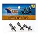 Santa Barbara Surfing SBS - No Tool Stainless Steel Fin Screw for Longboard and SUP - Choose 2 or 3 Pack