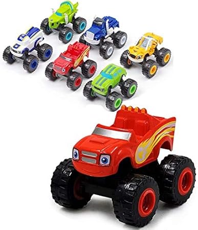 Befans ニコロデオンブレイズ モンスターマシン モンスターマシンおもちゃスクーター車 クラッシャートラック車 おもちゃギフト 子供 男の子 大工さん おもちゃ Amazon