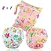 Dwave 2pcs Pack One Size Baby & Toddler Reusable Washable Swim Diapers (Zoo Animals)