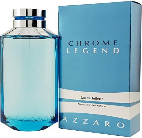 CHROME LEGEND by Azzaro EDT SPRAY 2.6 OZ for MEN ---(Package Of 6)